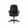 HON SofThread Leather High-Back Executive Chair, Center-Tilt, Fixed Arms, Black (BSXVL601SB11) -Office Chairs Shop unnamed file 2289