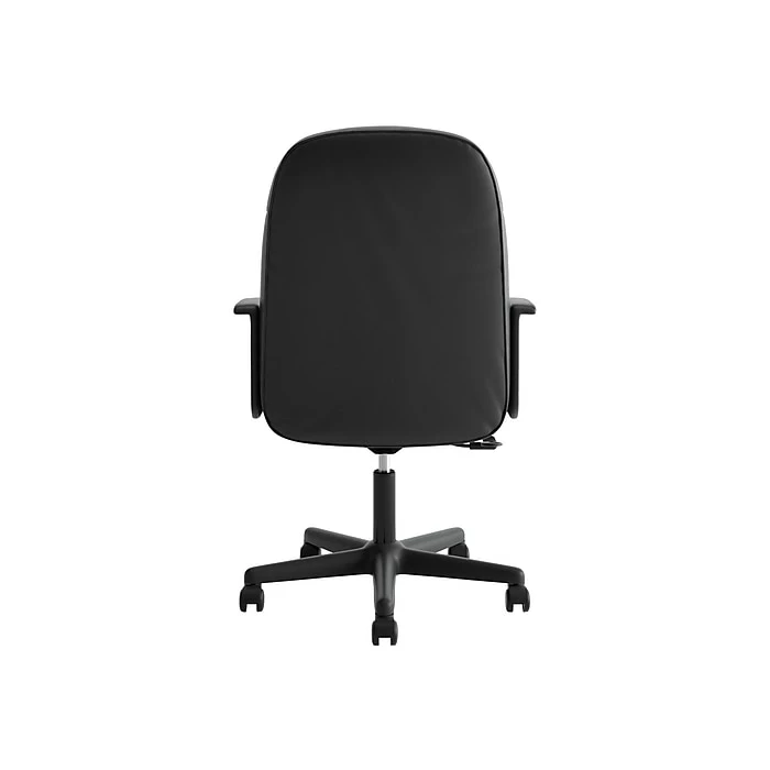 HON SofThread Leather High-Back Executive Chair, Center-Tilt, Fixed Arms, Black (BSXVL601SB11) 6 HON SofThread Leather High-Back Executive Chair, Center-Tilt, Fixed Arms, Black (BSXVL601SB11) - Image 4
