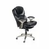 Serta Back In Motion Leather Executive Chair, Black (CHR200006)