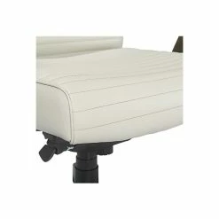 La-Z-Boy Emerson Ergonomic Faux Leather Swivel Executive Chair, White (CHR10081A) -Office Chairs Shop unnamed file 2330