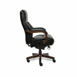 La-Z-Boy Delano Ergonomic Faux Leather Swivel Executive Chair, Black (45833A) -Office Chairs Shop unnamed file 2338