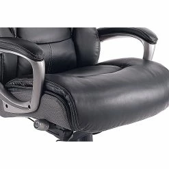 Serta Launtner Bonded Leather Executive Office Chair With Smart Layers Technology, Opportunity Gray/Black (44942A) -Office Chairs Shop unnamed file 2357