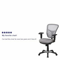 Flash Furniture Mesh Executive Chair, Gray (HL0001GY) 15 Flash Furniture Mesh Executive Chair, Gray (HL0001GY) -Office Chairs Shop unnamed file 2374