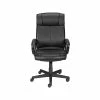 Staples Turcotte Luxura Faux Leather Computer And Desk Chair, Black (23094-CC)