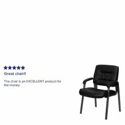 Flash Furniture LeatherSoft Executive Chair, Black (BT-1404-BKGY-GG) -Office Chairs Shop unnamed file 2411