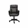 Serta Hannah I Bonded Leather Executive Chair, Black (43670F)