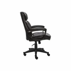 Serta Hannah I Bonded Leather Executive Chair, Black (43670F) -Office Chairs Shop unnamed file 2441