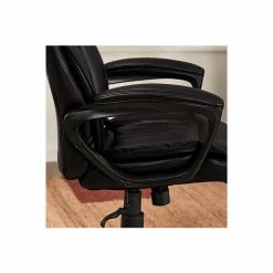 Serta Hannah I Bonded Leather Executive Chair, Black (43670F) -Office Chairs Shop unnamed file 2445