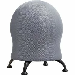 Safco Zenergy Plastic Ball Chair, Gray (4750GR)