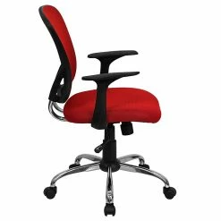 Flash Furniture Mid-Back Office Chair, Red 19 Flash Furniture Mid-Back Office Chair, Red -Office Chairs Shop unnamed file 2482