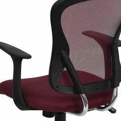 Flash Furniture Mid-Back Office Chair, Burgundy 18 Flash Furniture Mid-Back Office Chair, Burgundy -Office Chairs Shop unnamed file 2490