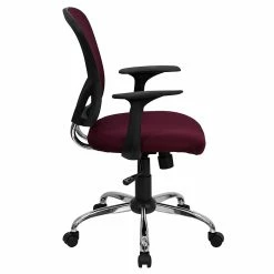 Flash Furniture Mid-Back Office Chair, Burgundy 19 Flash Furniture Mid-Back Office Chair, Burgundy -Office Chairs Shop unnamed file 2491