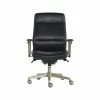 La-Z-Boy Baylor Ergonomic Faux Leather Swivel Executive Chair, Black (CHR10085B)