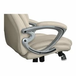 Serta Bryce Ergonomic Faux Leather Swivel Executive Chair With AIR Technology, Cream (43807B) -Office Chairs Shop unnamed file 2512