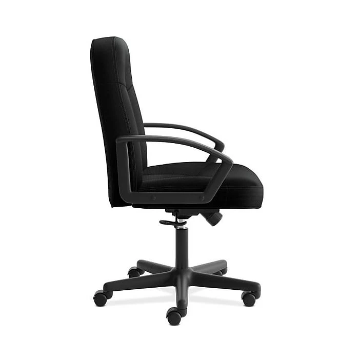HON High-Back Executive Chair, Center-Tilt, Fixed Arms, Black Fabric (BSXVL601VA10) 5 HON High-Back Executive Chair, Center-Tilt, Fixed Arms, Black Fabric (BSXVL601VA10) - Image 3