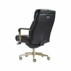 La-Z-Boy Melrose Ergonomic Bonded Leather Swivel Executive Chair, Black (CHR10084A) -Office Chairs Shop unnamed file 2533