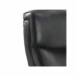 La-Z-Boy Melrose Ergonomic Bonded Leather Swivel Executive Chair, Black (CHR10084A) -Office Chairs Shop unnamed file 2535