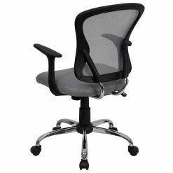 Flash Furniture Mid-Back Office Chair, Gray -Office Chairs Shop unnamed file 2553
