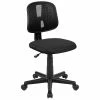 Flash Furniture Fundamentals Foam Swivel Computer And Desk Chair, Black (LF-134-BK-GG)