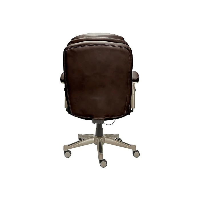 Serta Claremont Ergonomic Faux Leather Swivel Executive Chair With Back In Motion Technology, Chestnut (44186B) 6 Serta Claremont Ergonomic Faux Leather Swivel Executive Chair With Back In Motion Technology, Chestnut (44186B) - Image 4