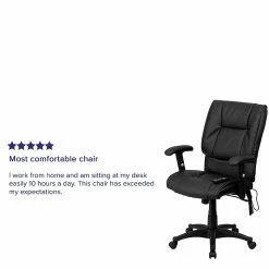 Flash Furniture Mid-Back Massaging Leather Executive Office Chair With T- Arms, Black 15 Flash Furniture Mid-Back Massaging Leather Executive Office Chair With T- Arms, Black -Office Chairs Shop unnamed file 2628