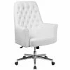 Flash Furniture Mid-Back Traditional Tufted Executive Swivel Chair With Arms (BT444MIDWH) -Office Chairs Shop unnamed file 2641