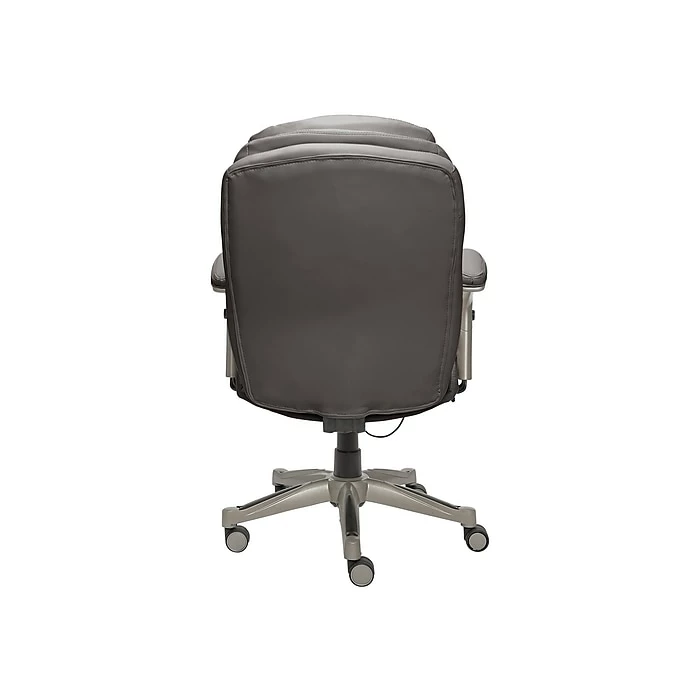 Serta Claremont Ergonomic Faux Leather Swivel Executive Chair With Back In Motion Technology, Gray (44186A) 7 Serta Claremont Ergonomic Faux Leather Swivel Executive Chair With Back In Motion Technology, Gray (44186A) - Image 5