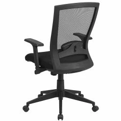 Flash Furniture Mesh Mid-Back Executive Swivel Office Chair In Black W/Back Angle Adjustment HL0004K -Office Chairs Shop unnamed file 2680