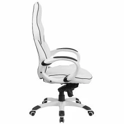 Flash Furniture CHCX0496H01 High Back White Vinyl Executive Swivel Office Chair With Black Trim -Office Chairs Shop unnamed file 2710