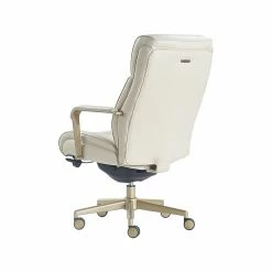 La-Z-Boy Melrose Ergonomic Bonded Leather Swivel Executive Chair, White (CHR10084B) -Office Chairs Shop unnamed file 2718