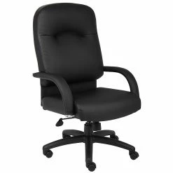 Boss High Back Caressoft™ Chair, Black (B7401)