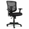 Alera Elusion Series Mesh Back Fabric Computer And Desk Chair, Black (ALEEL41ME10B)