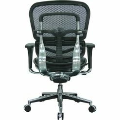 Raynor Eurotech Mesh/Leather Mid Back Ergo Human Chair, Black -Office Chairs Shop unnamed file 2744