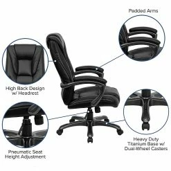 Flash Furniture LeatherSoft Executive Chair, Gray/Black (GO-7194B-BK-GG) 15 Flash Furniture LeatherSoft Executive Chair, Gray/Black (GO-7194B-BK-GG) -Office Chairs Shop unnamed file 2759