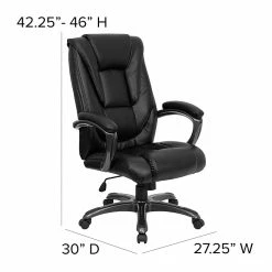 Flash Furniture LeatherSoft Executive Chair, Gray/Black (GO-7194B-BK-GG) 16 Flash Furniture LeatherSoft Executive Chair, Gray/Black (GO-7194B-BK-GG) -Office Chairs Shop unnamed file 2760