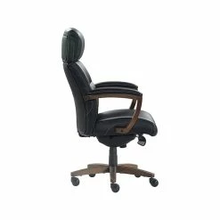 La-Z-Boy Greyson Ergonomic Bonded Leather Swivel Executive Chair, Black (CHR10086B) -Office Chairs Shop unnamed file 2766