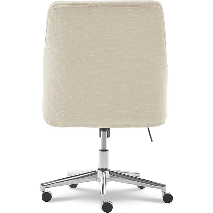 Serta Leighton Fabric Home Office Chair, Ivory (48444) 7 Serta Leighton Fabric Home Office Chair, Ivory (48444) - Image 5