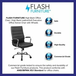 Flash Furniture High Back Black Leather Executive Swivel Office Chair With Chrome Arms [GO-2286H-BK-GG] -Office Chairs Shop unnamed file 2790