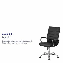 Flash Furniture High Back Black Leather Executive Swivel Office Chair With Chrome Arms [GO-2286H-BK-GG] -Office Chairs Shop unnamed file 2791