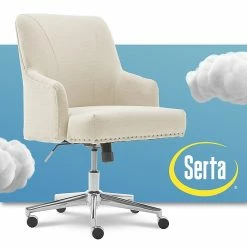 Serta Leighton Fabric Home Office Chair, Ivory (48444) 17 Serta Leighton Fabric Home Office Chair, Ivory (48444) -Office Chairs Shop unnamed file 281