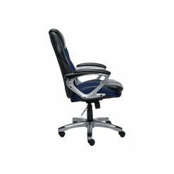 Serta Amplify Ergonomic Faux Leather Swivel Executive Chair, Blue (43673B) -Office Chairs Shop unnamed file 2814