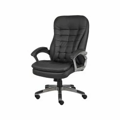 Boss Faux Leather Executive Chair, Black (B9331) -Office Chairs Shop unnamed file 2823