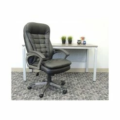Boss Faux Leather Executive Chair, Black (B9331) -Office Chairs Shop unnamed file 2827