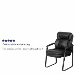 Flash Furniture Leather Mid Back Executive Side Chair With Sled Base, Black 14 Flash Furniture Leather Mid Back Executive Side Chair With Sled Base, Black -Office Chairs Shop unnamed file 2831