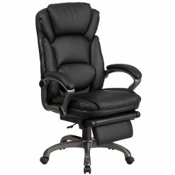 Flash Furniture High Back Leather Executive, Black (BT90279H)