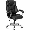 Flash Furniture High Back Leather Executive Office Chair With Double Padded Seat, Black -Office Chairs Shop unnamed file 2877