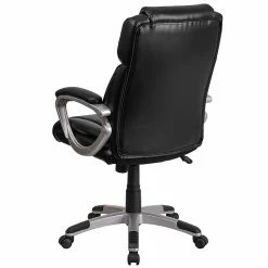 Flash Furniture Faux Leather Mid-Back Executive Office Chair Black (GO2236MBK) -Office Chairs Shop unnamed file 2889