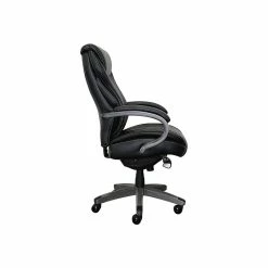 La-Z-Boy Hyland Ergonomic Faux Leather Swivel Executive Chair, Black (CHR10044B) -Office Chairs Shop unnamed file 2894