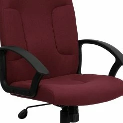 Flash Furniture Mid Back Fabric Task And Computer Chair, Burgundy -Office Chairs Shop unnamed file 291