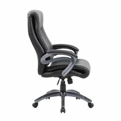 Boss Double Layer Executive Chair, Black (B8661) -Office Chairs Shop unnamed file 2931